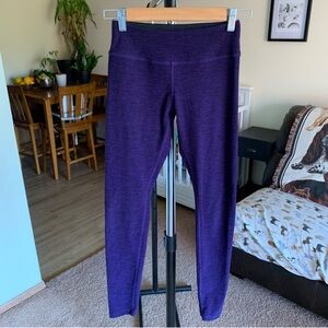 Beyond Yoga Purple Spacedye Leggings